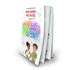 Mon Bilan de l’année 2025 – Cahier d’activités à imprimer (enfants 6–12 ans)
