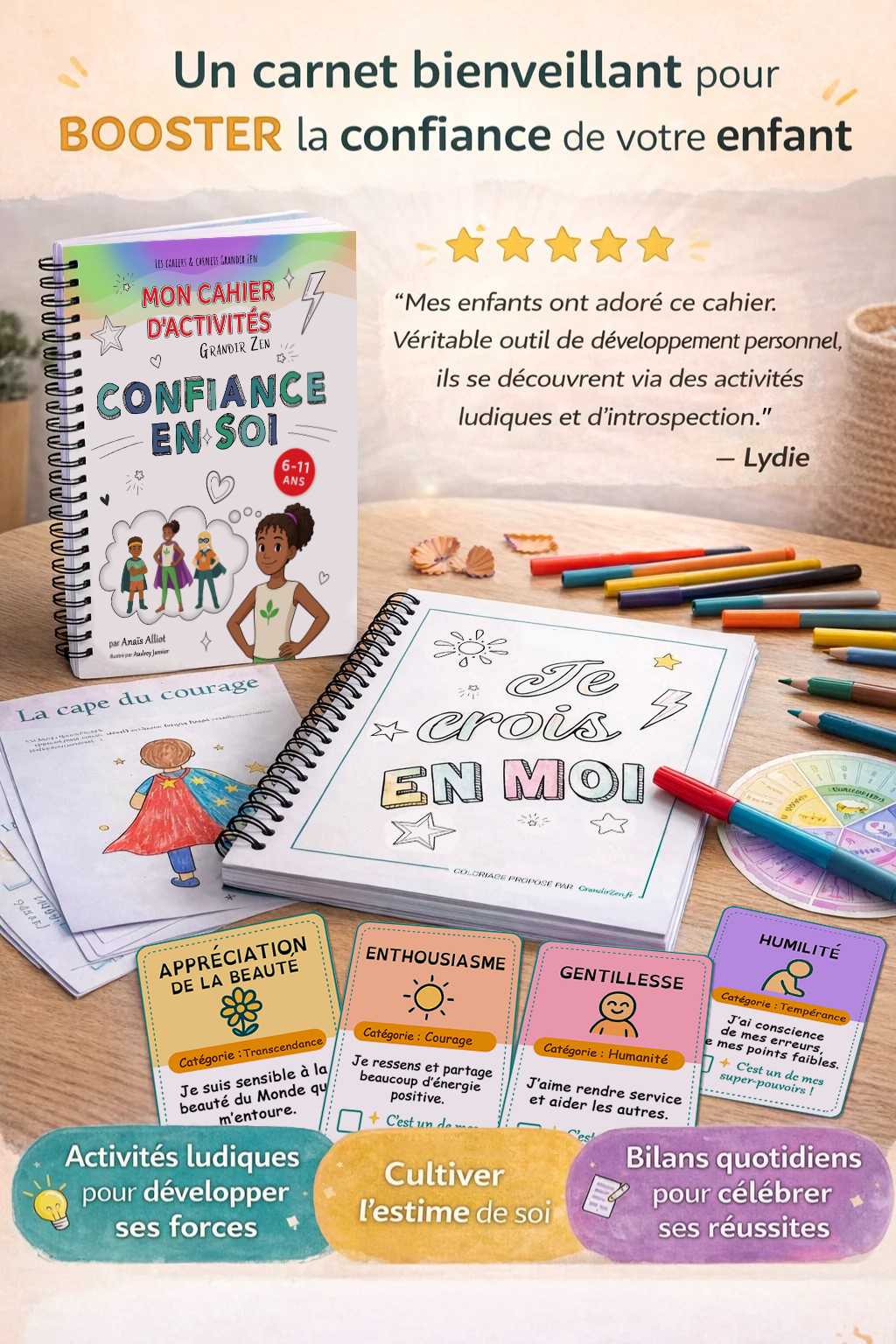 Cahier Confiance en soi – Nouvelle édition